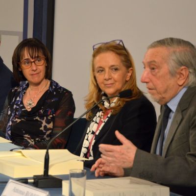 Immagine miniatura Da destra: Antonio Romiti, Laura Giambastiani, Silvia Pettiti, Zeffiro Ciuffoletti