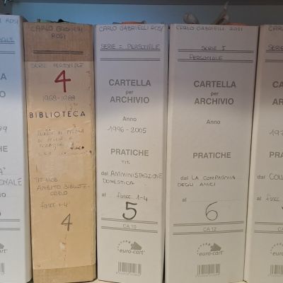 Immagine miniatura L'archivio Gabrielli Rosi - Serie Personale