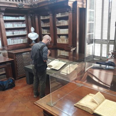 Immagine miniatura Biblioteca Statale - L'esposizione di disegni e manoscritti